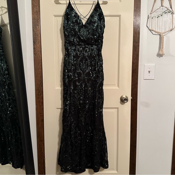 Forest Green Prom Dress